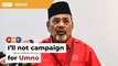 Tajuddin to boycott Umno at state polls