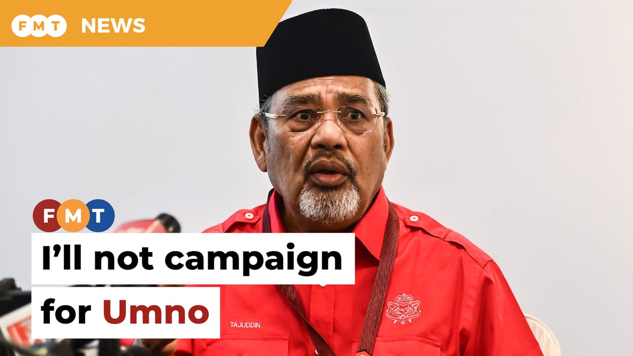 Tajuddin to boycott Umno at state polls