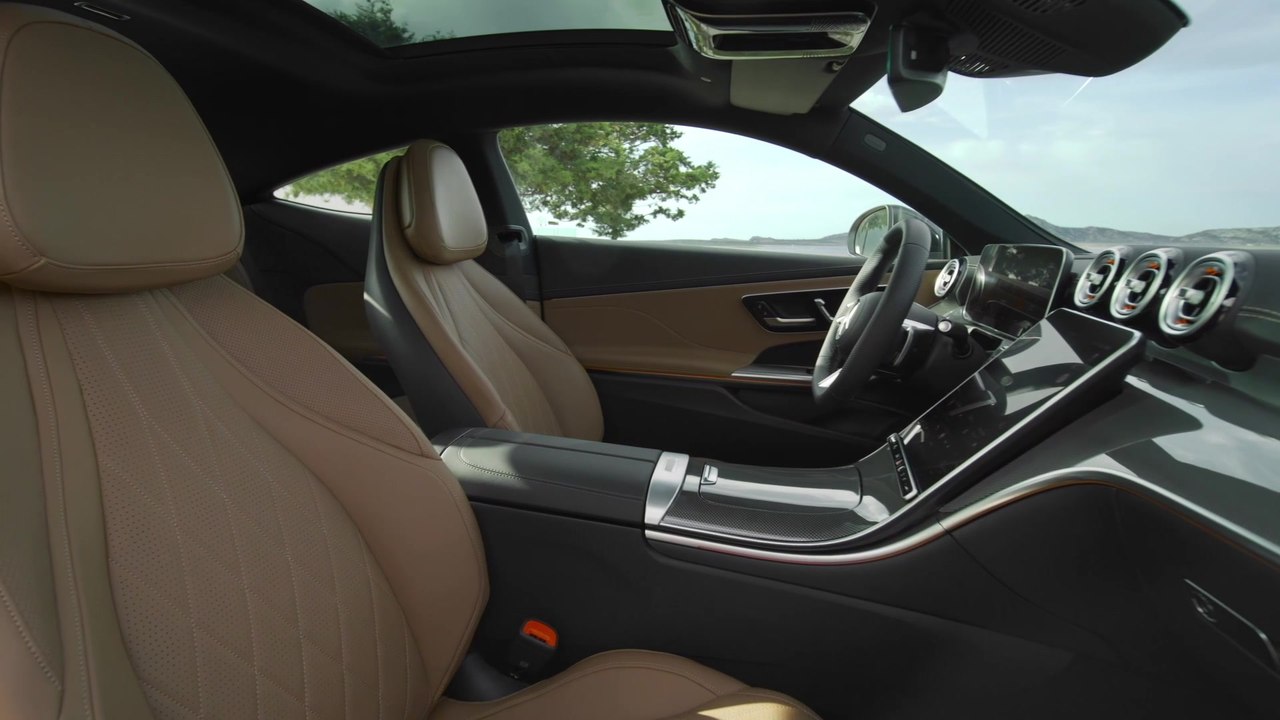 Das neue Mercedes-Benz CLE Coupé - das Interieur-Design