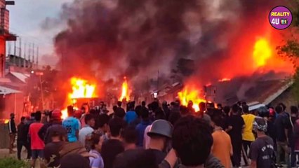 Manipur Violence: भीड़ ने महिलाओं को निर्वस्त्र कर घुमाने के मामले में मुख्य आरोपी का घर जलाया