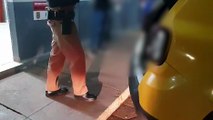Homem é detido após furtar garrafa de bebida de loja no centro pela segunda vez