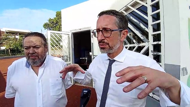 Le préfet constate l'avancée des chantiers de Saint-Pierre