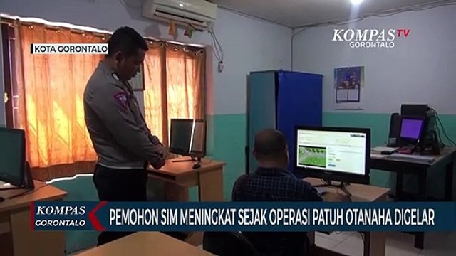 Pemohon SIM di Satpas Polresta Gorontalo Kota Meningkat Sejak Operasi Patuh Otanaha Digelar