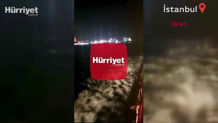 Vapurdan atlayan yolcuyu Sahil Güvenlik  ekipleri kurtardı