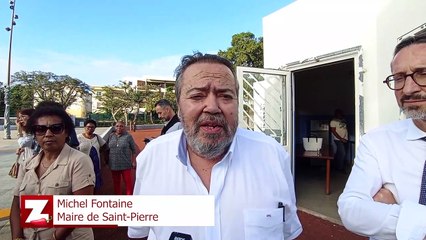 Michel Fontaine présente les grands chantiers au préfet