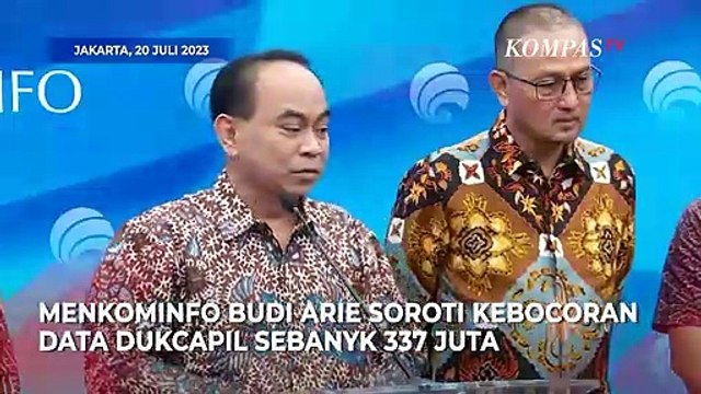 Menkominfo Bilang 337 Juta Data Dukcapil Bocor Tidak Masuk Akal: Penduduk Kita 277 Juta!