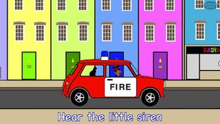 See The Little Fireman | #shorts | NURSERY RHYME | Rainbow Rabbit