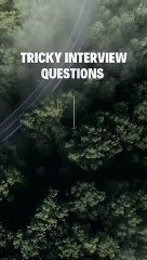 #tricky #nterview #questions  #shorts