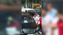 Metris Cezaevi önünde minibüs şoförü darbedildi