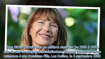 Jane Birkin  cette dernière histoire d’amour qu’elle voulait vivre avec un célèbre chanteur