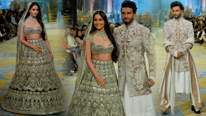 Ranveer Singh- Alia Bhatt's Royal Ramp Walk At NMACC