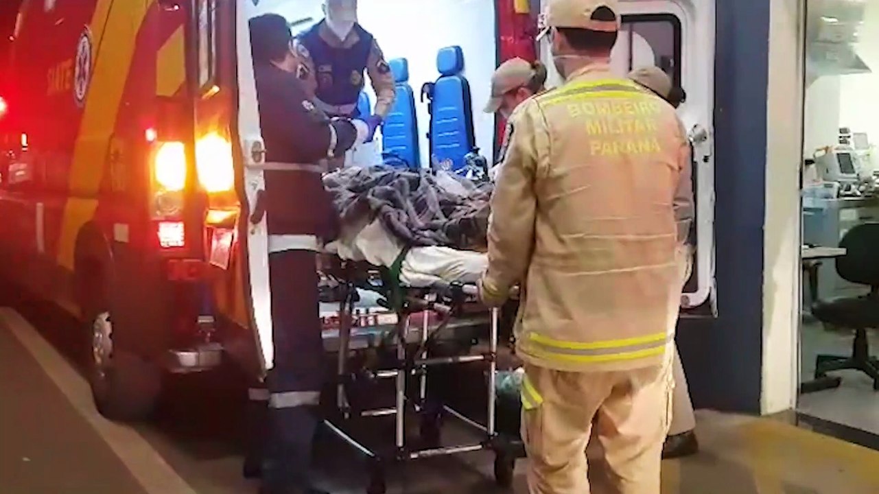 Jovem sofre TCE em queda de moto e é levado em estado grave ao HU