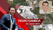 Catean supuestas viviendas de Alejandro Moreno en Campeche. Pedro Gamboa, 20 de julio de 2023