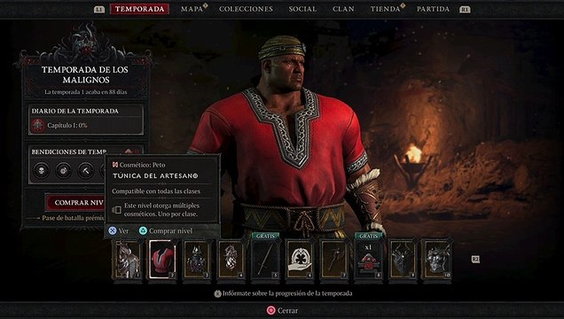 Diablo IV: Temporada 1 - Pase de batalla, desafíos y más