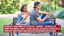 Obsesionarse con el teléfono móvil puede destrozar matrimonios