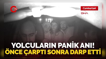 Yol isteyen taksiye önce çarptı sonra darp etti! O anlar saniye saniye kaydedildi