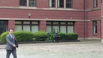 Coun Jason Zadrozny arrives at court