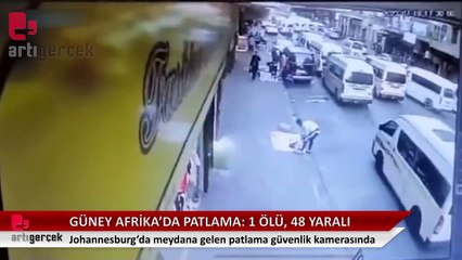 Kıyamet filmi sahneleri gibi: Güney Afrika'daki patlamada bir kişi öldü, 48 kişi yaralandı
