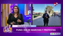 Protestas en Perú: manifestantes se movilizaron por principales avenidas de Puno