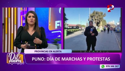 Protestas en Perú: manifestantes se movilizaron por principales avenidas de Puno