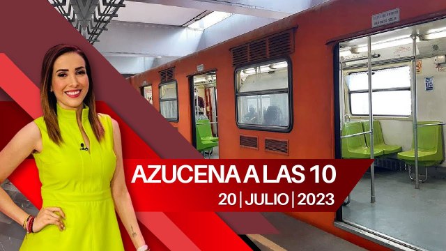 El STC Metro niega bamboleos en sus trenes. Azucena a las 10, 20 de julio de 2023