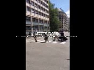 Passage du tour à Chambéry
