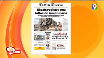 Titulares de prensa Dominicana del viernes 21  julio  | Hoy Mismo