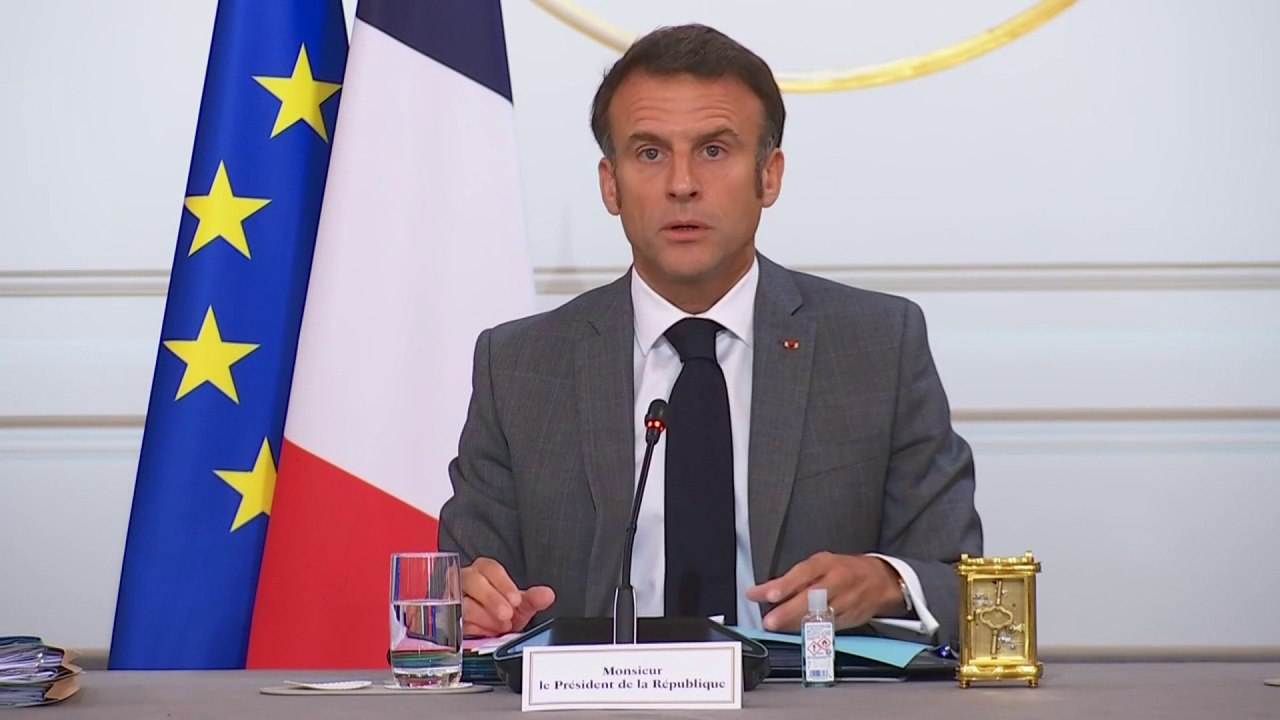 Emmanuel Macron: "Nous avons fait passer plus de lois cette année qu'il y a six ans"