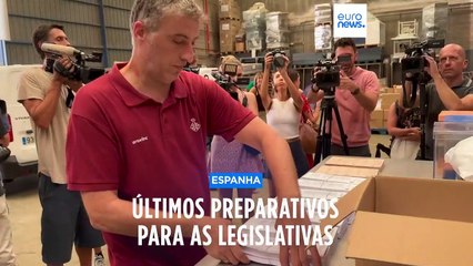 Contagem decrescente para as legislativas de domingo em Espanha