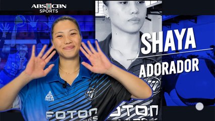 Kilalanin ang Team Captain ng Foton Tornadoes sa PVL | Shaya Adorador