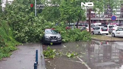 Télécharger la video: Wetterextreme: Sturm wütet auf dem Balkan und hinterlässt sechs Tote