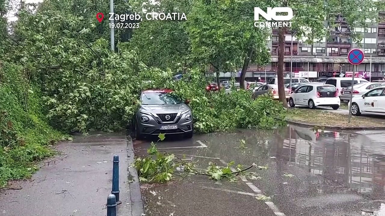 Wetterextreme: Sturm wütet auf dem Balkan und hinterlässt sechs Tote