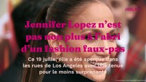 Jennifer Lopez à la limite du fashion faux-pas : elle s'affiche avec un legging à l'imprimé très surprenant