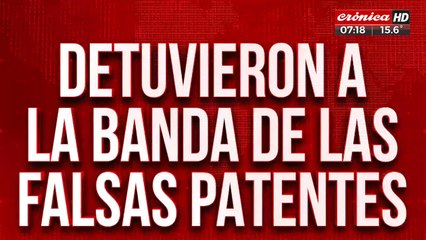 Tras impresionante persecución detuvieron a peligrosa banda delictiva
