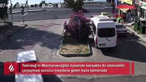 Tekirdağ'da kavşakta iki otomobil çarpıştı: 2 kişi hayatını kaybetti