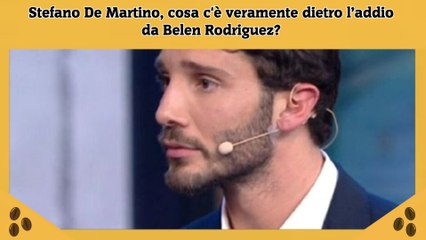 Stefano De Martino, cosa c'è veramente dietro l’addio da Belen Rodriguez