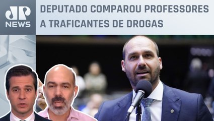 Schelp e Beraldo analisam sobre PF pedir inquérito contra Eduardo Bolsonaro