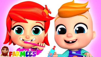 This Is The Way We Brush Our Teeth - Nursery Rhymes For Children By Farmees