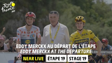 Eddy Merckx at the departure  - Stage 19 - Tour de France 2023