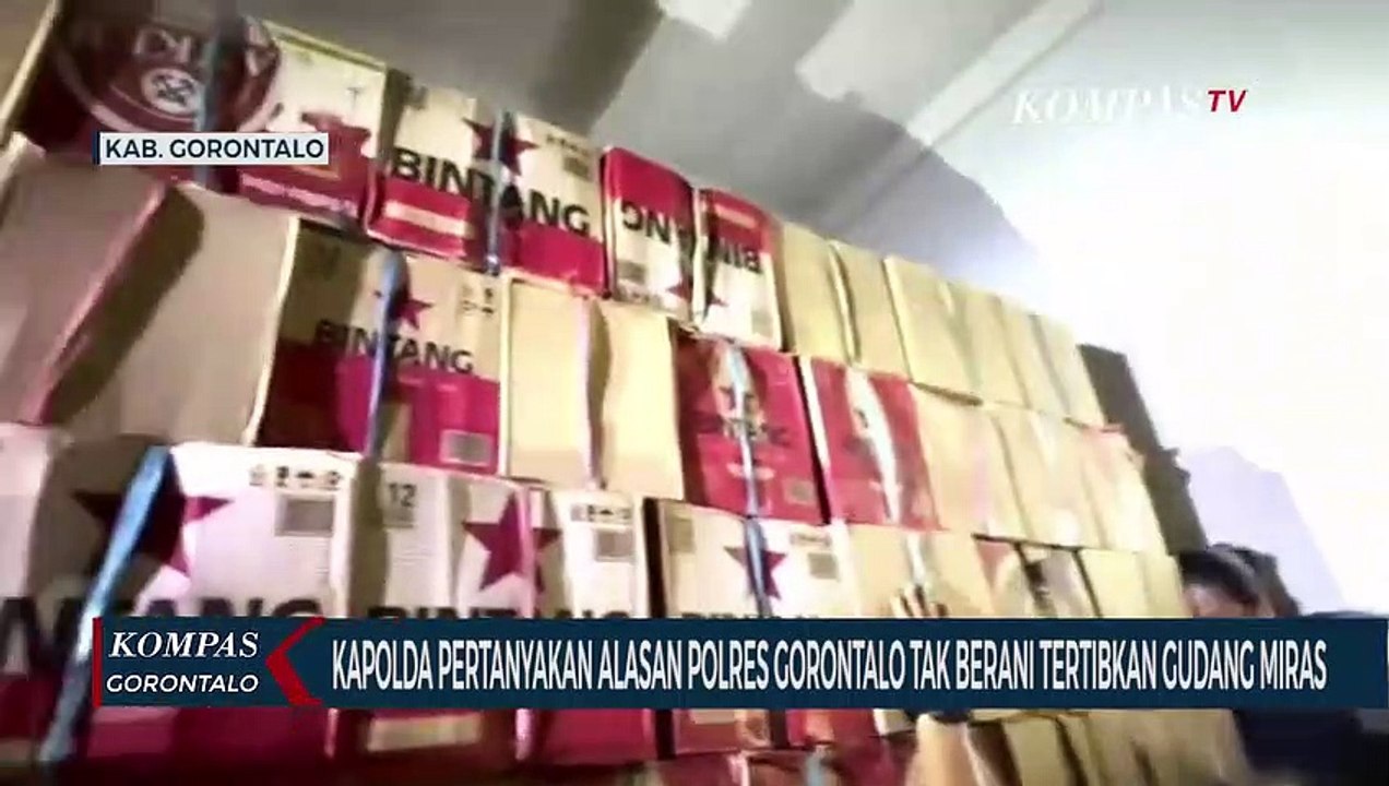 Kapolda Pertanyakan Alasan Polres Gorontalo Tak Berani Tertibkan Gudang Miras