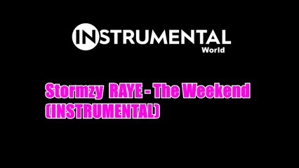 STORMZY & RAYE - THE WEEKEND (Instrumental)
