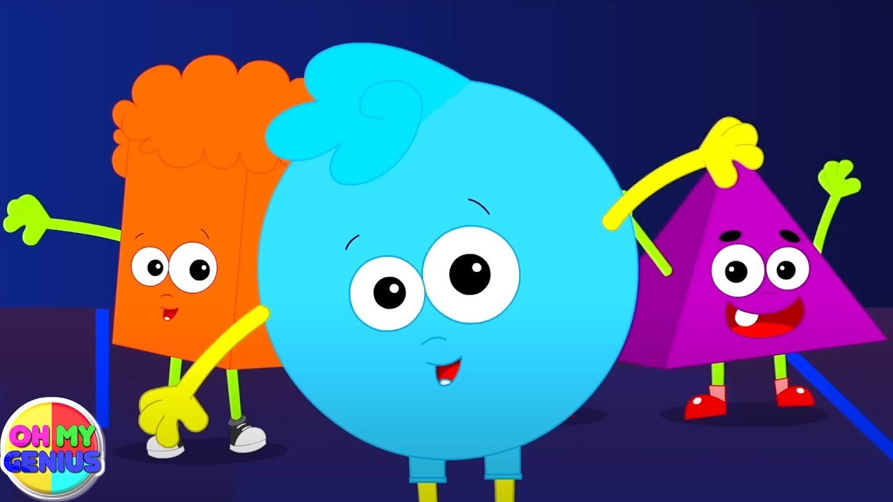 Shapes Song - We Are Shapes And Nursery Rhymes For Babies - video ...