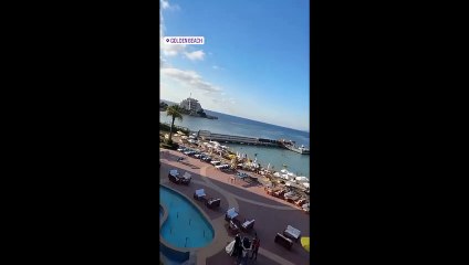 Kemal Canbolat Suriye'deki sahilden paylaştı! "Savaş kötü"