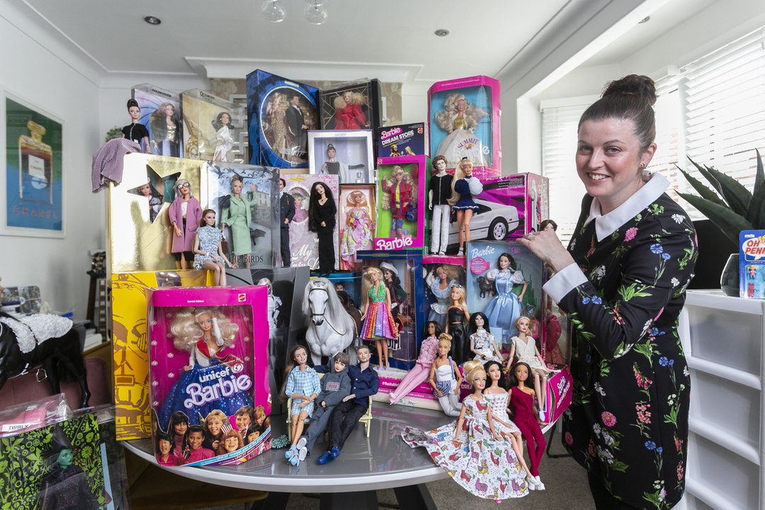 1,000 Barbie dolls and counting: Superfan loves new Margot Robbie and Ryan Reynolds movie