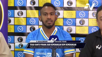 R. Kogileswaran pilih Penang FC sebagai pasukan barunya