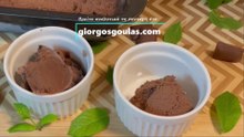 Homemade Chocolate Orange Ice Cream / Σπιτικό Παγωτό Σοκολάτα Πορτοκάλι