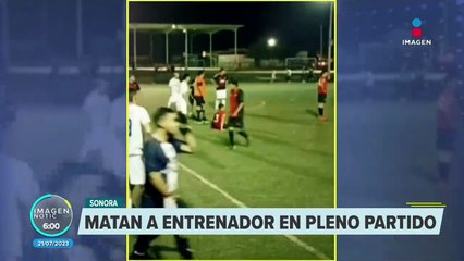 Matan a entrenador en pleno partido de futbol en Ciudad Obregón