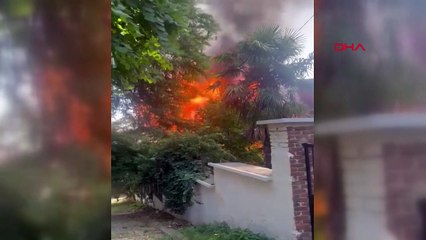 FEU-1 DANS UN BÂTIMENT EN BOIS DE 3 ÉTAGES À SARIYER