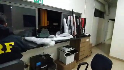 Polícia Rodoviária Federal de Cascavel apreende armas de Airsoft