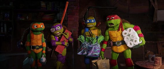 Teenage Mutant Ninja Turtles: Mutant Mayhem - Clip - Sneaking In